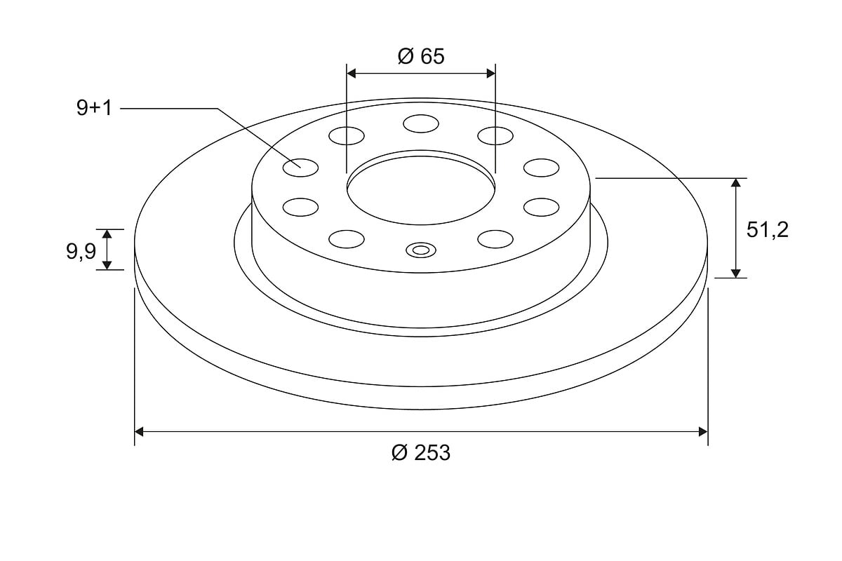 Disques de frein VALEO ref. 672546